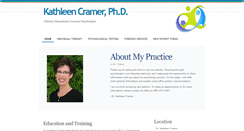 Desktop Screenshot of drkathleencramer.com